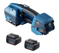 VEVOR Reggiatrice Elettrica 0,89-1,6 cm Tendireggia Elettrica per Reggette PP PET, con Schermo Digitale, 2 x 4000 mAh Reggiatrice Automatica Alimentata a Batteria per Pallet di Scatole da Imballaggio