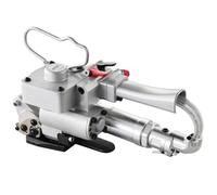 VEVOR Reggiatrice Pneumatica, per Cinghie in Plastica PET da 19-25 mm, Macchina per Reggiatura per Imballaggio, Pressa Portatile, Macchina per Imballaggio Automatica con Tensione Massima di 4000 N