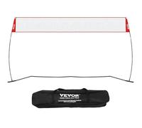 VEVOR Rete da Allenamento per Pallavolo Autoportante, Sistema di Rete Portatile Altezza Regolabile Borsa per Il Trasporto, Allenatore Professionale per Allenamento di Pallavolo per Colpire o Servire