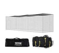VEVOR Rete da Battuta da Baseball, Rete da Allenamento per Battuta da Baseball, Rete da tiro Portatile per Pratica con Porta e Borsa per Il Trasporto, 35FT (Solo Rete)