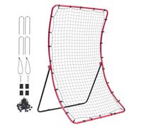 VEVOR Rete da Rimbalzo per Baseball Softball, Rete di Lancio per Baseball PitchBack, Rete da Rimbalzo 1219 x 1676 mm per Allenatore da Campo con Bersaglio di Lancio, Rete da Rimbalzo per Allenamento