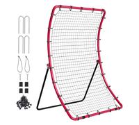 VEVOR Rete da Rimbalzo per Baseball Softball, Rete di Lancio per Baseball PitchBack, Rete da Rimbalzo 1219 x 1676 mm per Allenatore da Campo con Bersaglio di Lancio, Rete da Rimbalzo per Allenamento