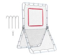 VEVOR Rete da Rimbalzo per Softball da Baseball, Rete da Lancio da Baseball 1066,8 x 1828,8 mm, Rete Battute per Allenatore Rimbalzo per Lanciatori, 5 Angoli Regolabili, per Pratica di Campo Lancio