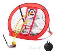 VEVOR Rete per Allenamento da Golf, Rete da Golf Pop Up Portatile per Interni Esterni, con Bersaglio Borsa per Trasporto, Allenamento in Cortile, Regalo per Amanti del Golf, Rete Pop Up Battute Golf