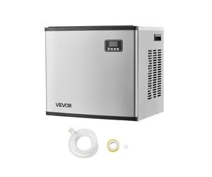 VEVOR Ricambio per Macchina per il Ghiaccio, Solo Testa, Capacità 249,5 kg/24 Ore, Macchina per il Ghiaccio in Acciaio Inox, Autopulente e Temporizzata, per Cucina, Bar, Ristorante