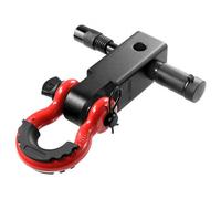 VEVOR Gancio Rimorchio Gancio Ricevitore 50 mm D-Ring 29,9 T Recupero Veicoli