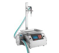 VEVOR Riempitrice Automatica per Liquidi 20-5000 g, Dosatrice con Pesatura Digitale, Corpo in Acciaio Inox, Supporto Regolabile e Funzione Memoria, Facile da Usare, per Miele Sciroppi Pasta di Sesamo