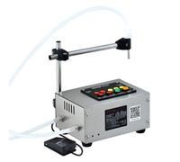 VEVOR Riempitrice di liquidi, capacità di riempimento da 10-4000 ml, riempitrice automatica di bottiglie Imbottigliatrice per latte, acqua, vino, bevande, salsa di soia, aceto, alcol (ugello singolo)