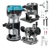 VEVOR Rifilatore Fresatrice Verticale per Legno Elettrica, 220V 710W Velocità 13000-33000 RPM Fresatrice Rifilatore Multifunzione per Scanalatura del Legno, Formatura di Bordi, Intaglio del Legno