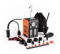 VEVOR Rilevatore di Perdite per Autoveicoli, Tester Diagnostico a Vuoto EVAP 12V CC con Pompa ad Aria Integrata Manometro Flussometro Indicatore di Livello d'Olio, 2 Modalità per Moto, Camion, Barche