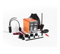 VEVOR Rilevatore EVAP di Perdite di Fumo per Auto 12V, Macchina Rilevatore di Perdite con Pompa ad Aria Flussometro per Moto Camion, Strumento Diagnostico per Rilevamento di Fumo, Pressione 1,6 Bar