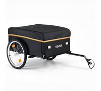 VEVOR Rimorchio da Carico Pieghevole per Bici Portata 59 kg Ruote da 508 mm
