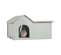 VEVOR Riscaldato per Gatti 65x53 cm, Tessuto Oxford 600D, Regolabile 40-60℃, Verde