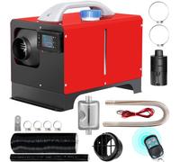 VEVOR Riscaldatore ad Aria Diesel, 5KW Riscaldamento da Parcheggio, 12V Riscaldatore All in One con Uscita d'Aria Singola, Riscaldatore Diesel per Camion Barca Autobus con Interruttore LCD Telecomando