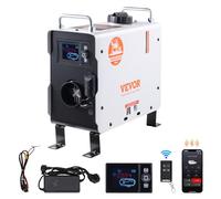 VEVOR Riscaldatore d'Aria Diesel 2 KW, 12V/24V, con Controllo App Bluetooth, Telecomando Schermo di Visualizzazione, Allarme CO, Riscaldatore Diesel Portatile Riscaldamento per Veicoli e Spazi Aperti