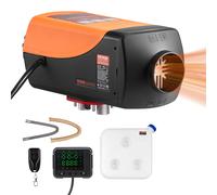 VEVOR Riscaldatore d'Aria Diesel, 8 kW DC12-24 V, Riscaldamento Rapido con Telecomando e Display Digitale, Serbatoio del Carburante da 10 L, Silenzioso, Annuncio Vocale, per Camper, Camion