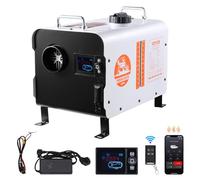 VEVOR Riscaldatore d'Aria Diesel 8KW, 12V/24V, con Controllo App Bluetooth, Telecomando e Schermo Visualizzazione, Allarme CO, Riscaldatore Diesel Portatile a Riscaldamento per Veicoli e Spazi Aperti