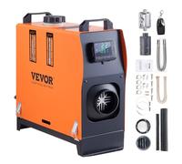 VEVOR Riscaldatore d'Aria Diesel All-in-One per Auto Camper Camion RV 12V 8KW Temperatura Regolabile 8-36℃ Controllo Telecomando, Riscaldatore da Parcheggio per Auto Consumo di Carburante 0,16-0,62L/h