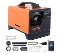 VEVOR Riscaldatore d'Aria Diesel All-in-One per Auto Camper Camion RV 12V 8KW Temperatura Regolabile 8℃-36℃ Controllo Bluetooth, Riscaldatore da Parcheggio per Auto Consumo di Carburante 0,16-0,62L/h