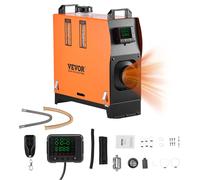 VEVOR Riscaldatore d'Aria Diesel di Parcheggio 8 kW DC 12-24 V con Telecomando