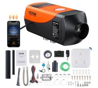 VEVOR Riscaldatore d'Aria Diesel per Auto Camper Camion RV 12V 2KW Temperatura Regolabile 8℃-36℃ Controllo Bluetooth, Riscaldatore da Parcheggio per Auto Consumo di Carburante 0,12-0,26L/h BTU 10-15m²