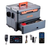 VEVOR Riscaldatore Diesel 5-8KW DC 12 V/24 V, Riscaldatore di Parcheggio ad Aria Diesel per Auto, Portatile, Controllo Tramite APP Bluetooth, Telecomando Display LCD, Serbatoio da 5L