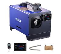 VEVOR Riscaldatore Diesel, 8 kW, DC 12 V/24 V, Riscaldatore d'Aria Diesel Portatile Tutto in Uno con Telecomando e Schermo LCD, Riscaldamento Rapido e Basso Rumore, Serbatoio Carburante da 5 L