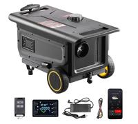 VEVOR Riscaldatore Diesel, Riscaldatore d'Aria Diesel Portatile All-in-One da 8 kW DC 12 V/24 V con Controllo Tramite App Bluetooth, Telecomando e Schermo LCD, Serbatoio del Carburante da 5 L