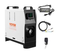 VEVOR Riscaldatore diesel tutto in uno 12V 8kW LCD con telecomando per roulotte