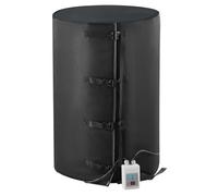 VEVOR Riscaldatore per fusti in metallo 1300 W, Coperta riscaldante per fusti da 55 galloni, -17,78°C-62,78°C, Termostato indipendente, Cintura riscaldante per fusti per grasso impermeabile