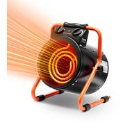VEVOR Riscaldatore per Serra, Riscaldamento 2000 W Ventola Riscaldatore Elettrico Portatile di Piccole Dimensioni, Protezione Surriscaldamento, Impostazione 2 Velocità, per Serra, Stanza dei Fiori