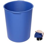 VEVOR Rivestimento per Secchio per Miscelazione Calcestruzzo, 18,9L, Rivestimento Riutilizzabile in Silicone per Miscele di Vernice, Resina Epossidica, Malta, Malta Sottile, Blu con Dosatori Graduati