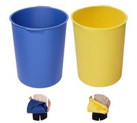 VEVOR Rivestimento per Secchio per Miscelazione Calcestruzzo, 18,9L, Rivestimento Riutilizzabile in Silicone per Miscele di Vernice, Resina Epossidica, Malta, Malta Sottile, 2 pezzi