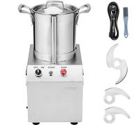VEVOR Robot Cucina Tritatutto per Verdure Alimenti 4 L Frullatore Acciaio Inox
