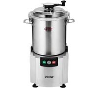 VEVOR Robot da Cucina e Tritatutto per Verdure, Robot da Cucina in Acciaio Inox per Uso Alimentare da 18 L con Lama Curva a S e Raschietto, Multifunzionale per Tritare Verdure, Frutta, Cereali, Noci