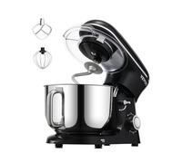 VEVOR Robot da Cucina Impastatrice 6L 1400W Robot da Cucina con Testa Inclinabile Ciotola in Acciaio Inossidabile Gancio per Impastare Frusta Raschietto, Robot da Cucina Domestico per Mescolare