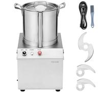 VEVOR Robot Cucina Tritatutto per Verdure Alimenti 10L Frullatore Acciaio Inox