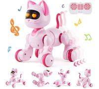 VEVOR Robot Giocattolo per Bambini Telecomando Smart RC Gatto, Telecomando Programmabile, Controllo a Tocco, Giocattolo Robotico Gatto, Giocattolo Intelligente per Bambini, Robot Gatto Giocattolo