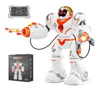 VEVOR Robot Giocattolo per Bambini, Modalità Combattimento, Telecomando Programmabile Remoto, Funzioni Camminata, Danza Interattiva, Giocattolo Robot Intelligente Programmabile per Bambini