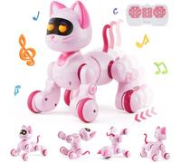 VEVOR Robot Giocattolo per Bambini Telecomando Smart RC Gatto, Telecomando Programmabile, Controllo a Tocco, Giocattolo Robotico Gatto, Giocattolo Intelligente per Bambini, Robot Gatto Giocattolo