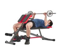 VEVOR ROMANA ROMANA ROMANE BANCHE IPERETTENTIVE 250 libbre Regolabile e pieghevole Attrezzatura per esercizi multifunzione per la schiena per il tend