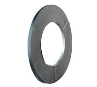 VEVOR Rotolo di Reggia per Imballaggio in Acciaio, 500 m x 19 mm x 0,55 mm Reggia Metallica Portatile Resistente, Resistenza alla Rottura 770 kg Rotolo per Reggia per Pallet per Carichi Pesanti, Nero