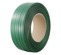 VEVOR Rotolo per Reggia in Poliestere/PET da Imballaggio, Reggia Portatile Resistente 1200 m x 15,9 mm x 0,8 mm Resistenza alla Rottura 450 kg Rotolo per Reggia per Pallet per Carichi Pesanti, Verde