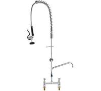 VEVOR Rubinetto Commerciale con Spruzzatore Altezza 1120 mm Lavello da Cucina