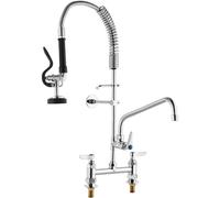 VEVOR Rubinetto Commerciale con Spruzzatore Altezza 660 mm per Lavello da Cucina