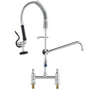 VEVOR Rubinetto Commerciale con Spruzzatore Altezza 660 mm per Lavello da Cucina