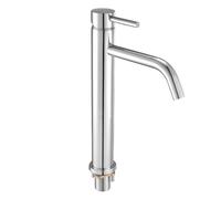 VEVOR Rubinetto Monocomando per Lavello da Cucina, Rubinetto Cromato per Lavello da Cucina, Miscelatore per Acqua Altezza del Beccuccio 195 mm in Acciaio Inossidabile, per Bagno, Bar