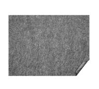 VEVOR Rug Pad Gripper, Tappetino Protettivo per Tappeti 2750 x 3660 mm, Spessore 12 mm Feltro a Doppia Superficie, Ambito Area 10-11㎡ Comfort Premium Sotto i Piedi Imbottitura per Pavimenti, Grigio