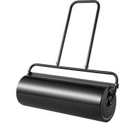 VEVOR Rullo da Giardino Capienza ca. 61 L Rullo da Giardino Riempito con Sabbia/Acqua Rullo Giardino in Acciaio, Rullo con Maniglia Ergonomica a Forma di U, Rullo da Livellare Prato da Giardino Parco