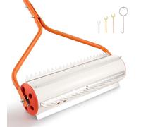 VEVOR Rullo per Rimozione di Erbacce da Lago, Attrezzo per Pulizia Erbacce Alghe da Laghi Stagni Larghezza 681 mm, Rastrello a Rullo per Rimozione Erbe da Stagni Laghetti Lunghezza Manico 5,49 m